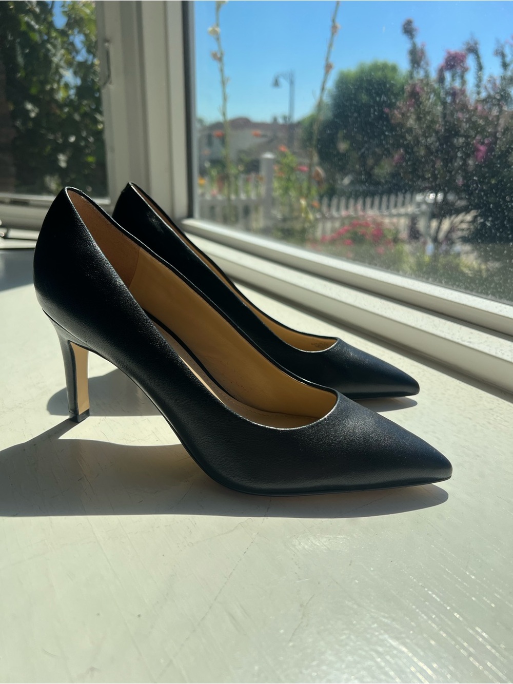 Marc Fisher Black Genni Pumps, 7